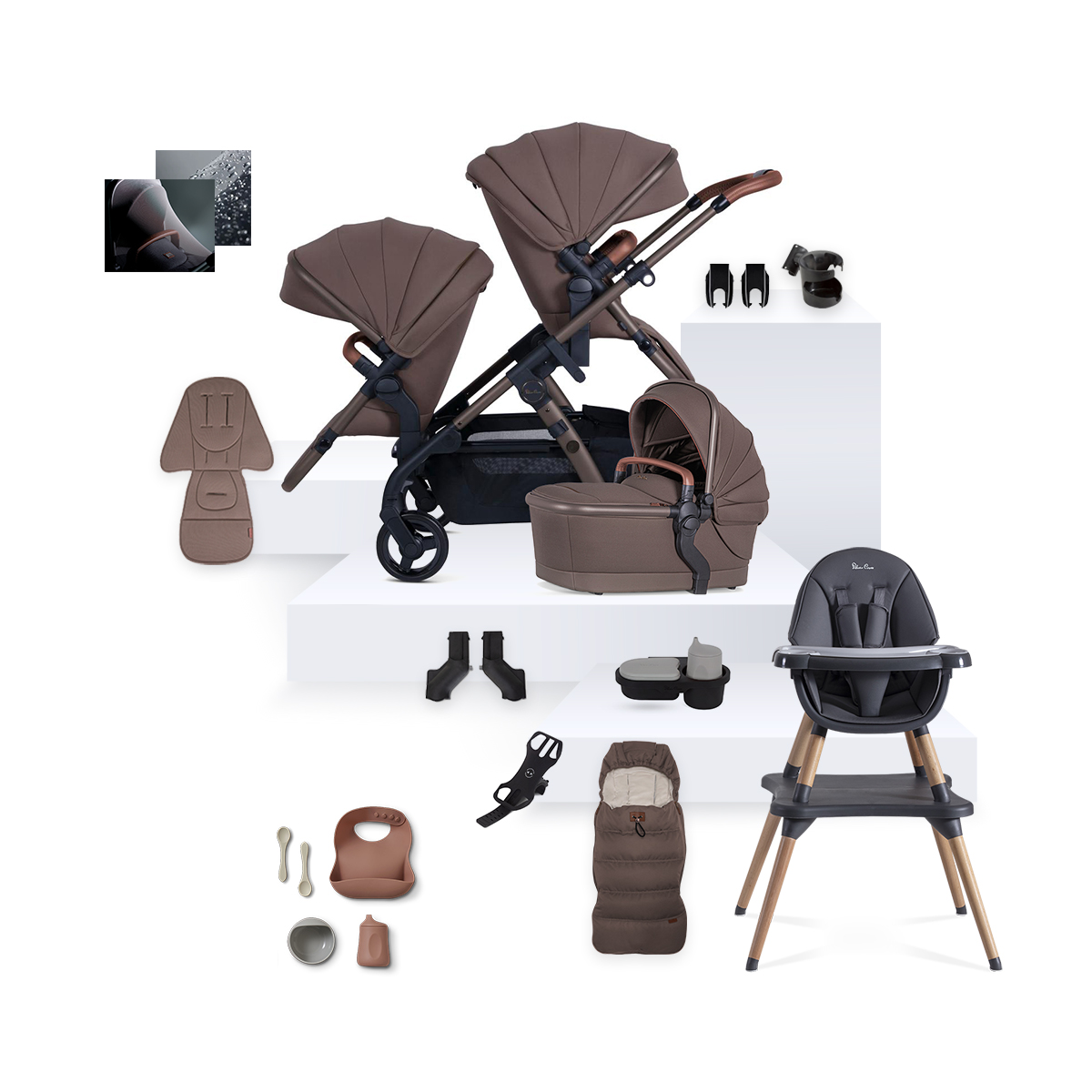 Wave 3 Caramel Ultimate Newborn Bundle (15 Piece)