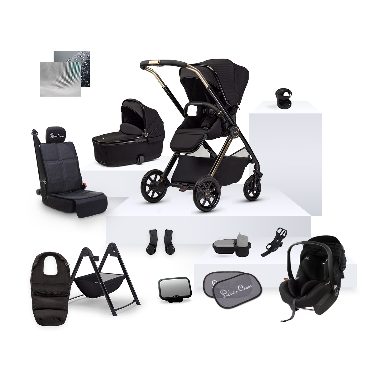 Reef 2 SE Espresso Bundle + Maxi Cosi LX (14 Piece)