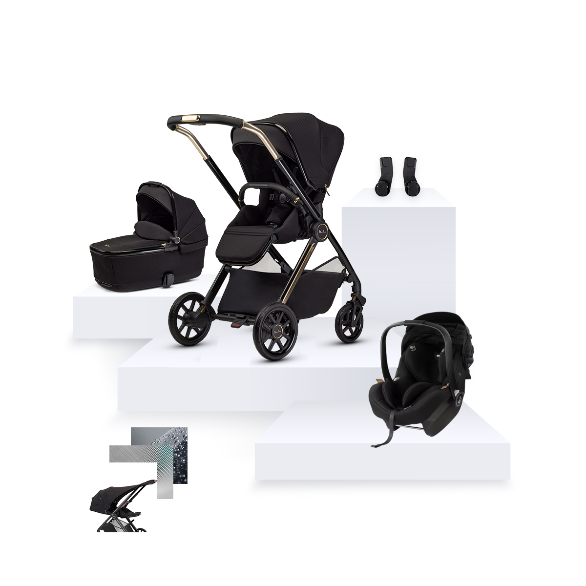 Reef 2 SE Espresso Maxi Cosi 12LX Bundle (7 Piece)