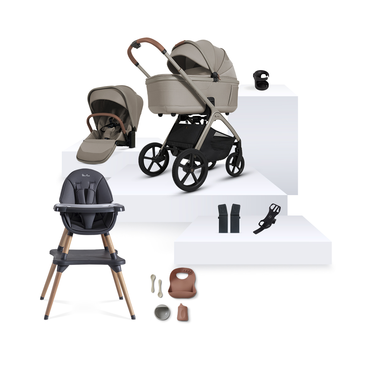 Cove Champagne Ultimate Newborn Bundle (9 Piece)