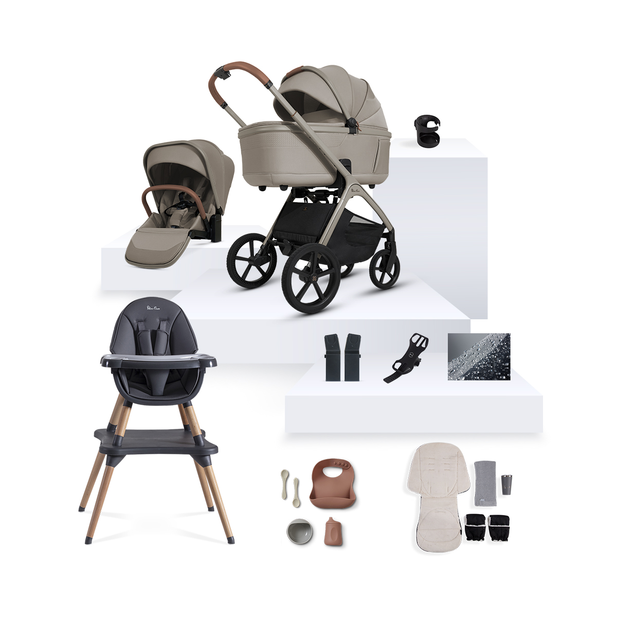 Cove Champagne Ultimate Newborn Bundle (10 Piece)