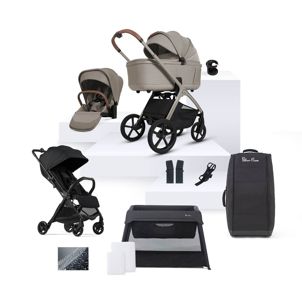 Cove Champagne Ultimate Travel Bundle (12 Piece)