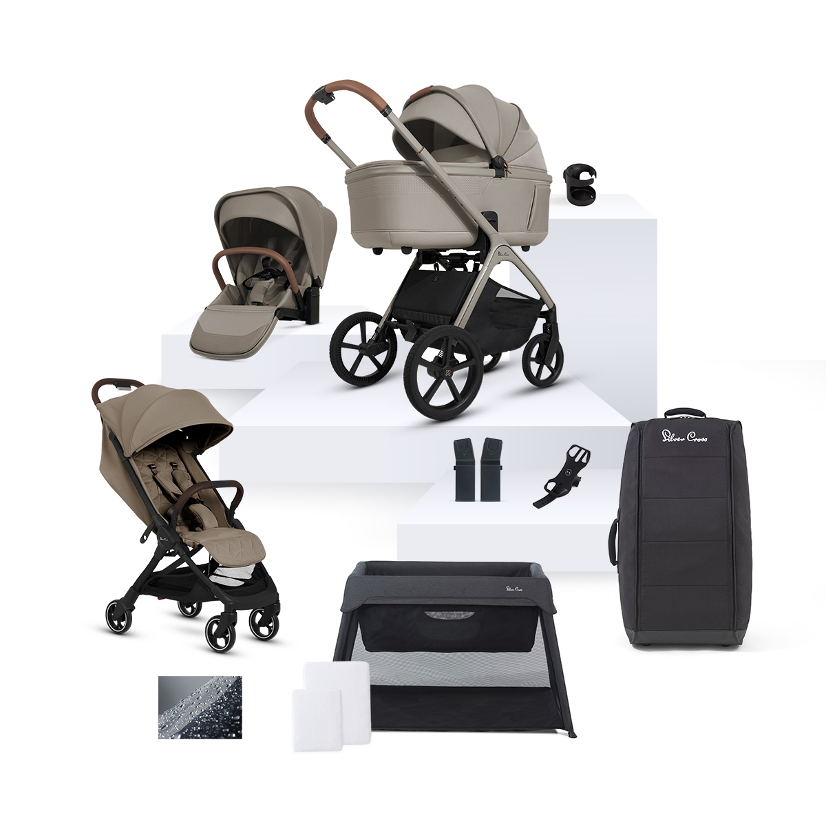 Cove Champagne Ultimate Travel Bundle (12 Piece)