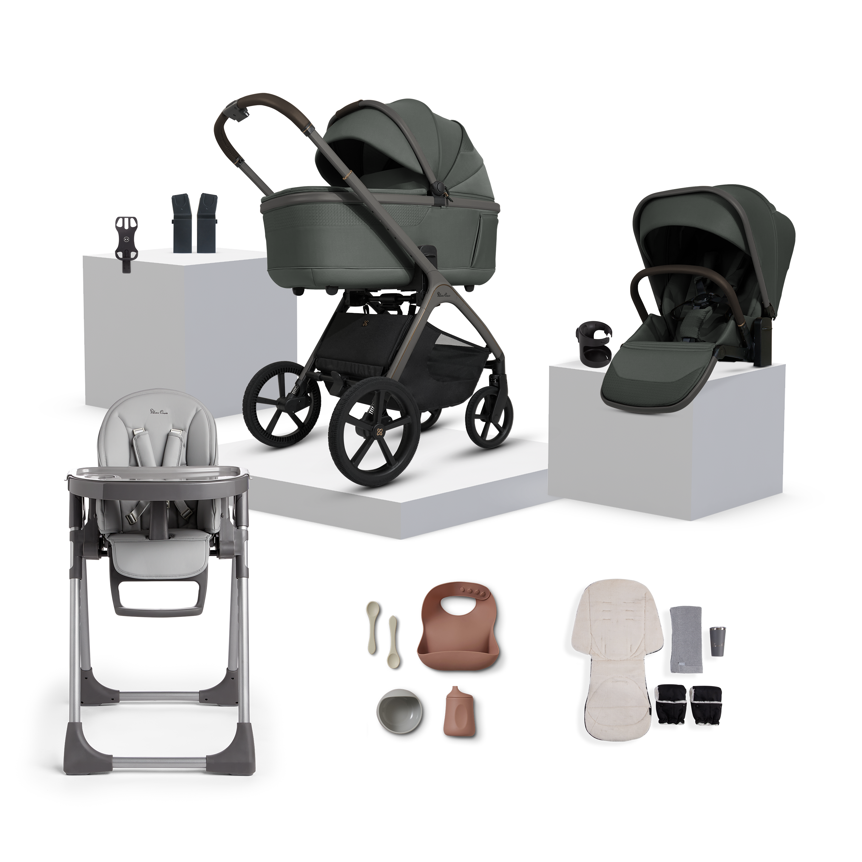 Cove Pewter Ultimate Newborn Bundle (10 Piece)
