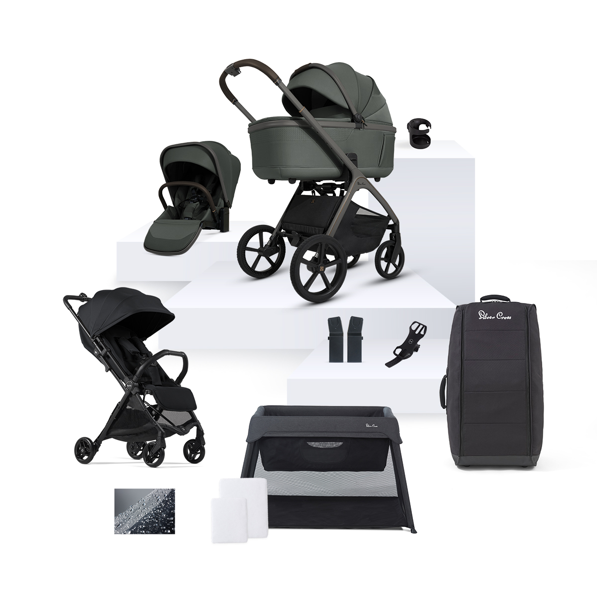 Cove Pewter Ultimate Travel Bundle (12 Piece)