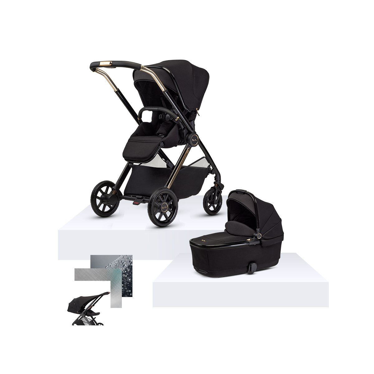 Reef 2 Special Edition Espresso with Carrycot (6 Piece) (Damaged Box)