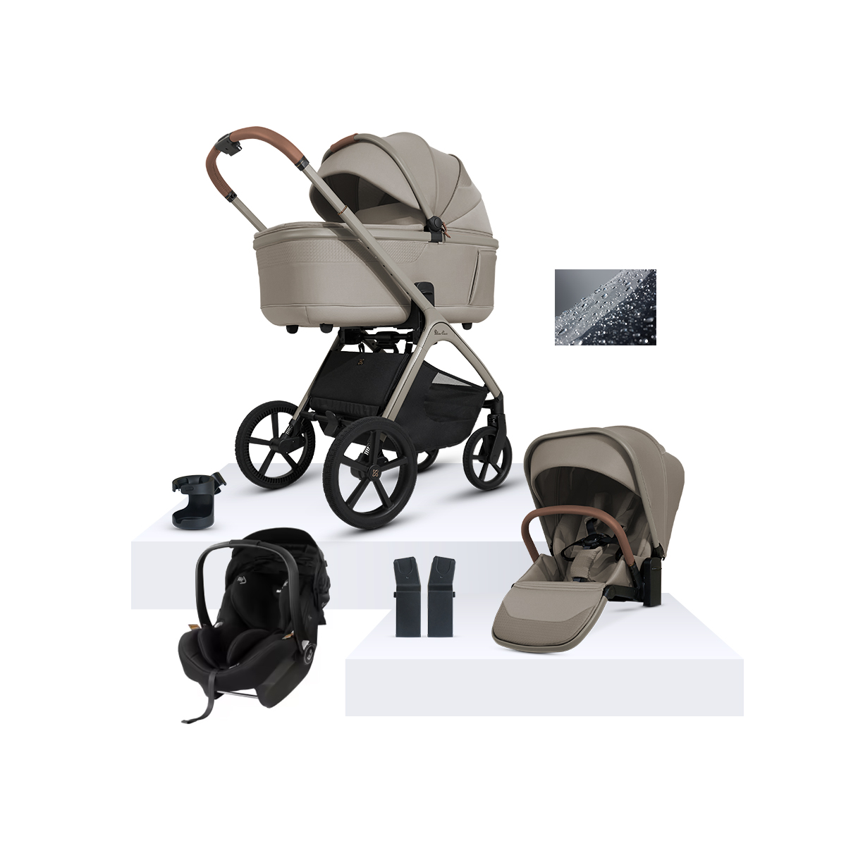 Cove Champagne + Maxi Cosi Car Capsule (7 Piece)