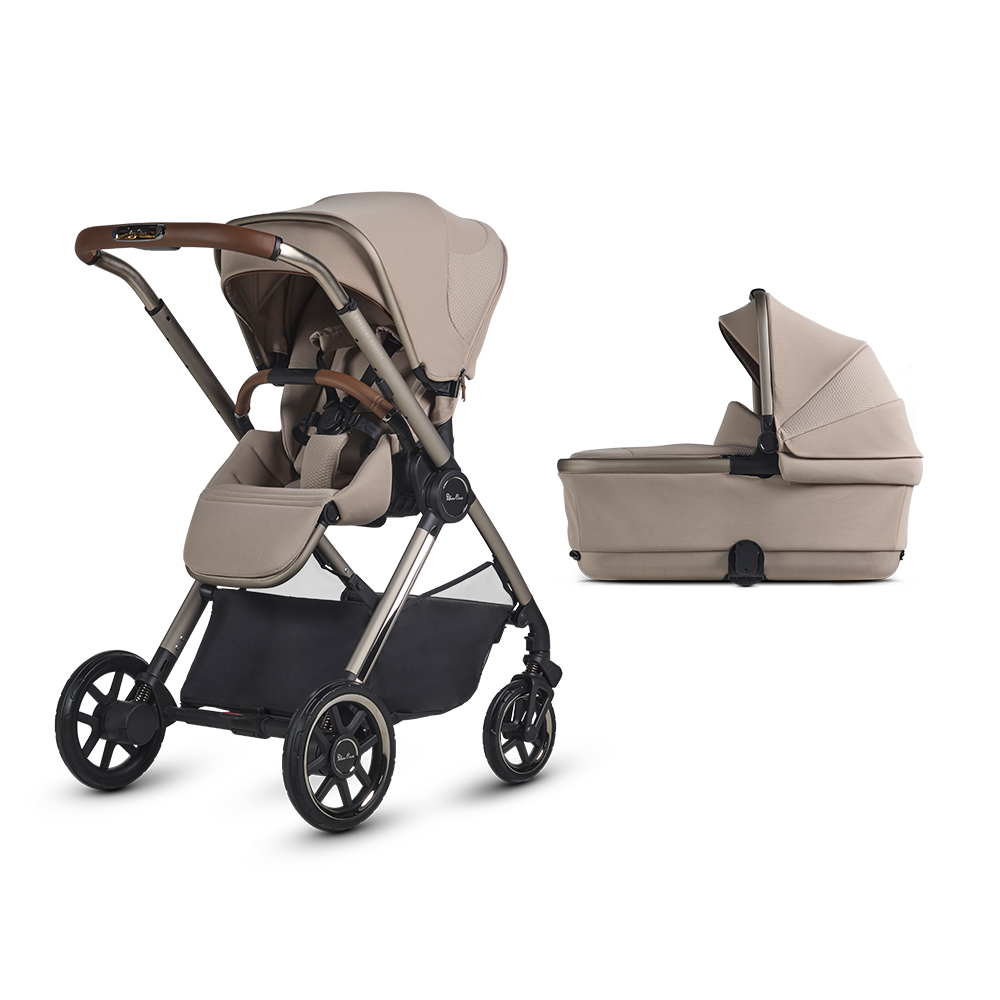 New silver cross prams online