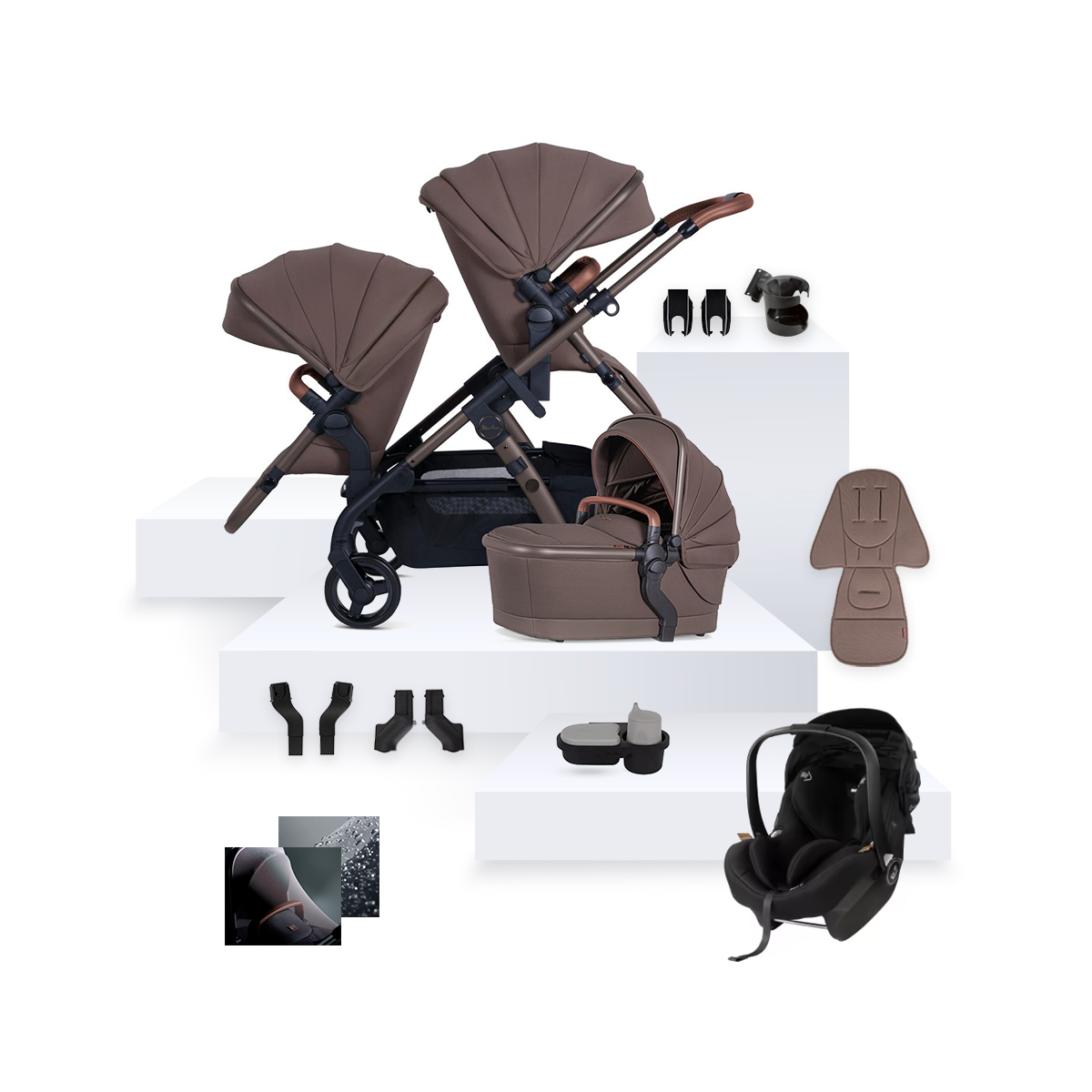 Wave 3 Caramel Maxi Cosi 12LX Bundle