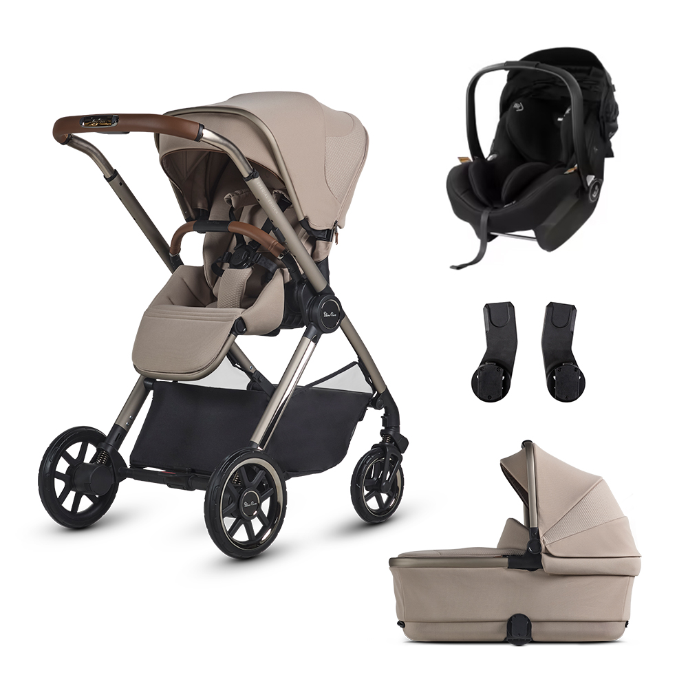 Reef 2 SE Frappe with Carrycot Maxi Cosi 12LX Bundle Silver Cross Australia