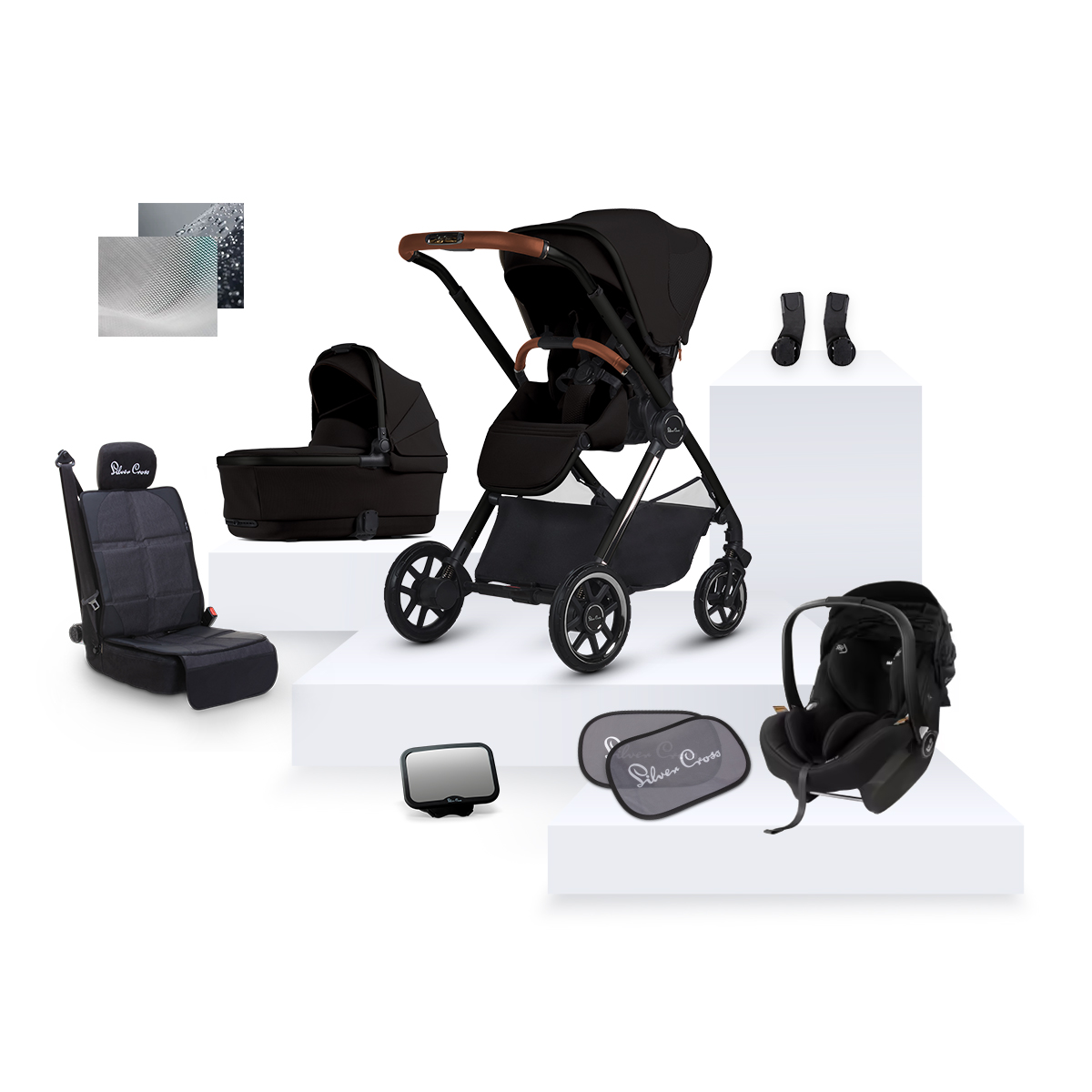 Reef 2 SE Nocturne with Carrycot Maxi Cosi 12LX Bundle (9 Piece)