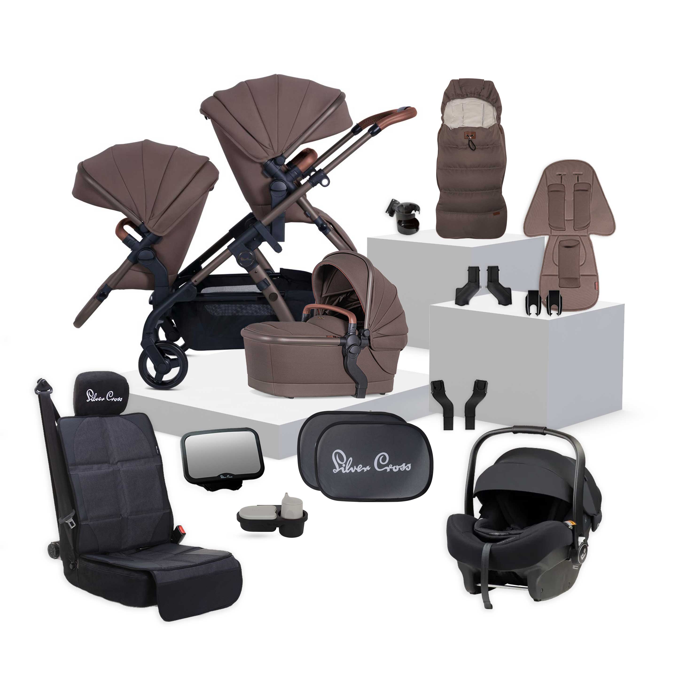 Wave 3 Caramel BUNDLE + Maxi Cosi Car Capsule (19 piece)