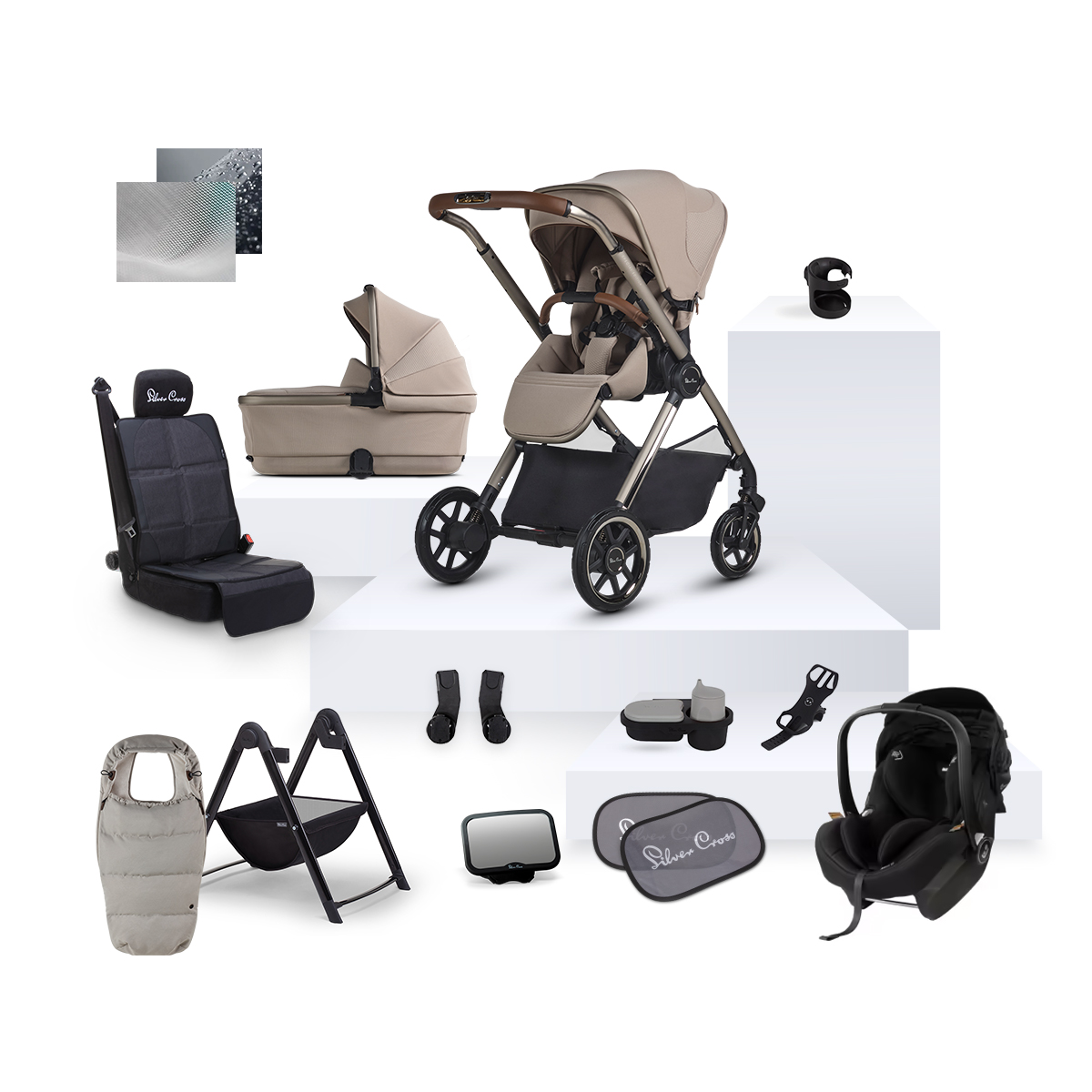 Reef 2 SE Frappe Bundle + Maxi Cosi 12 LX (14 Piece)