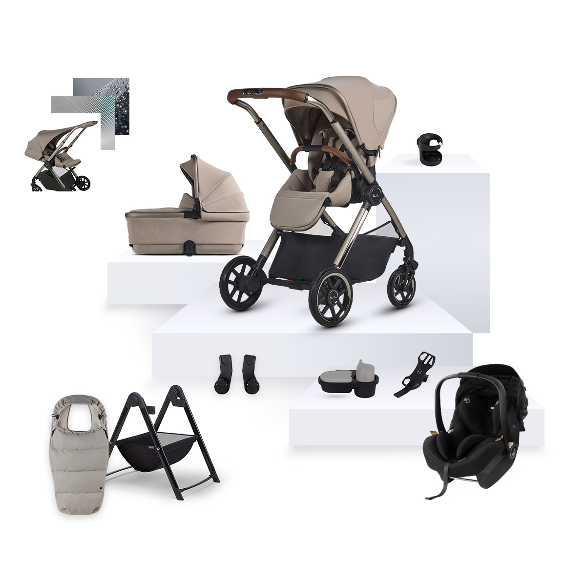 Reef 2 SE Frappe Bundle + Maxi Cosi 12 LX (12 Piece)